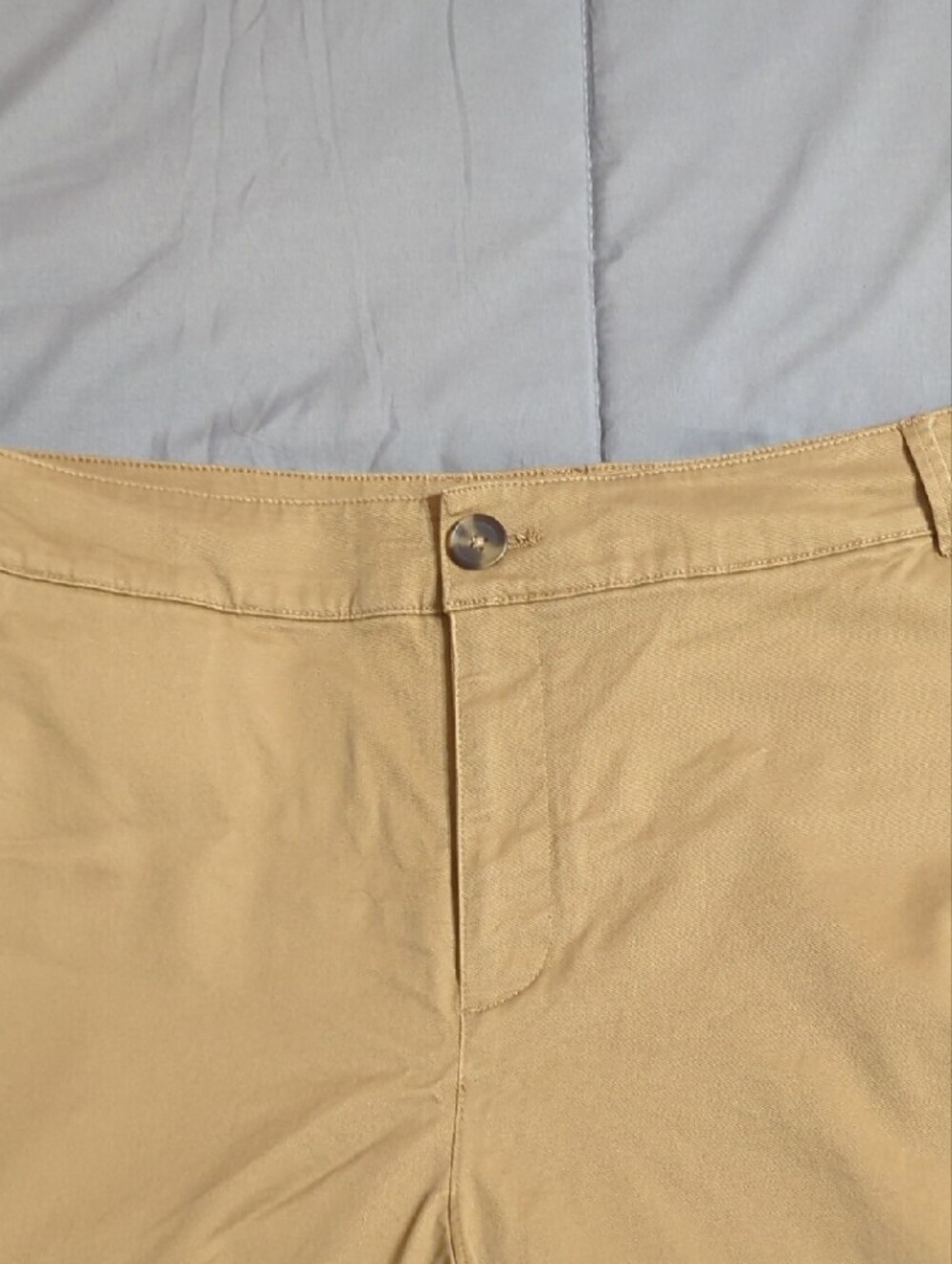 Classic Khaki Cotton Pants